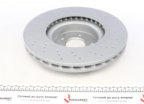 Диск гальмівний (передній) MB E-Class (W211) 02-09/ GLK-Class (X204) 08- (330x32) (з отворами (вент)