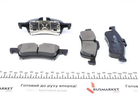 Колодки гальмівні (задні) Mini One/Cooper/Works 1.4/1.6 01-