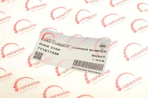 Кут бампера (заднього) Ford Connect 06- (R) Кут бампера (заднього) Ford Connect 06- (R)