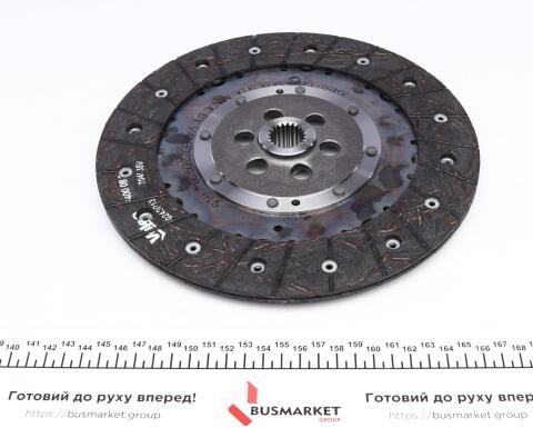 Демпфер + комплект зчеплення Renault Master III 2.3dCi 10- FWD (+вижимний), M9T (z=21/d=250mm)