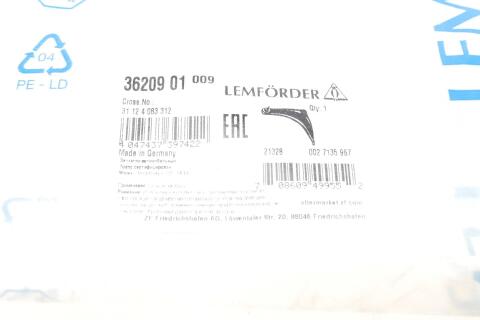 Рычаг подвески (передний/спереди) (R) BMW 5 (F07)/7 (F01/F02/F03/F04) 08-17 N47/N55/N57/N63