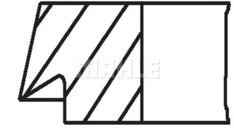 Кільця поршневі BMW 3 (E46)/5 (E60) 98-10 (84.00mm/STD) (2.5-2-3)