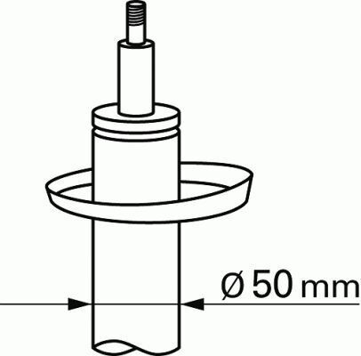 Амортизатор (передний) VW Golf V(1K1/1K5) 03- / Golf VI(5K1) 08-