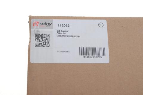 Радиатор масляный MB Sprinter OM642 (теплообменник)