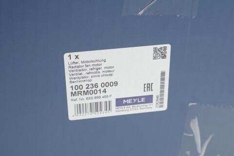 Вентилятор охолодження двигуна Audi A3/TT/Skoda Fabia/Octavia/VW Bora/Golf/Polo 1.0-2.3 94- Вентилятор охолодження двигуна Audi A3/TT/Skoda Fabia/Octavia/VW Bora/Golf/Polo 1.0-2.3 94-