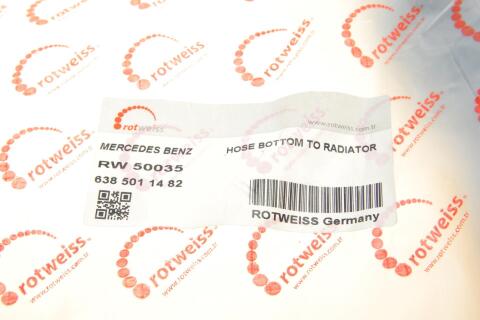 Патрубок радіатора MB Vito (W638) 96-03