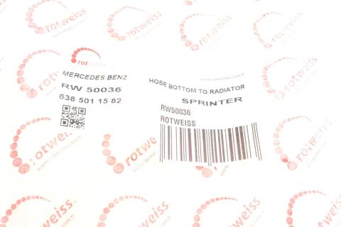 Патрубок системи охолодження MB Vito (W638) 96-03