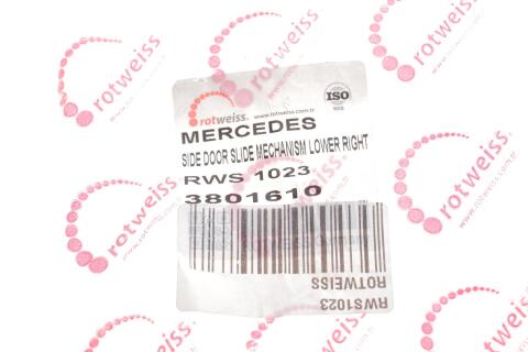 Ролик дверей (бічних/средний) Iveco Daily 06- (R)