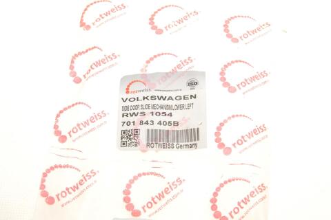 Ролик дверей (бічних/нижній/L) VW T4 91-03 Ролик дверей (бічних/нижній/L) VW T4 91-03