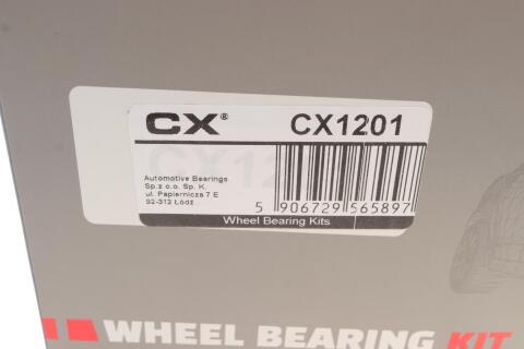 Підшипник маточини (передньої) Opel Vivaro/Renault Trafic III 1.6 CDTI 14- (+ABS)