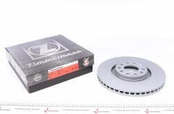 Диск тормозной (передний) Audi A4/A6 97-08 (320x30) (с покрытием) (вент.)