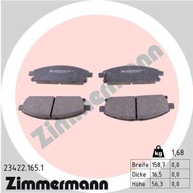 Колодки тормозные (передние) Nissan X-Trail 01-13/Pathfinder 97-04 (Sumitomo)