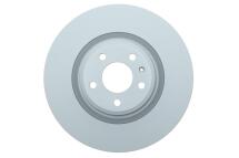 Диск гальмівний (передній) Audi A6 12-18 (345x30) (з покриттям) (вентильований)