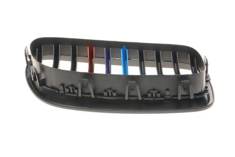 Решетка радиатора BMW 5 (F10) 10-17 (Черный матовый) (M-Technic) (к-кт)