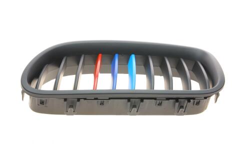 Решетка радиатора BMW 5 (F10) 10-17 (Черный матовый) (M-Technic) (к-кт)