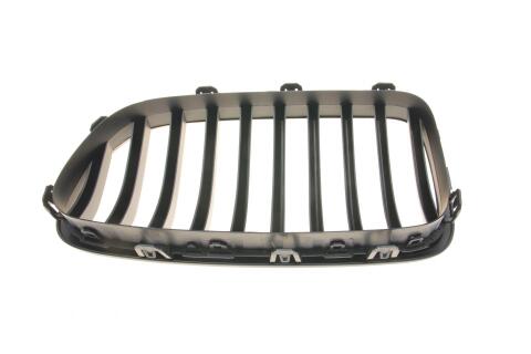 Решетка радиатора BMW 5 (F10) 10-17 (Черный матовый) (M-Technic) (к-кт)