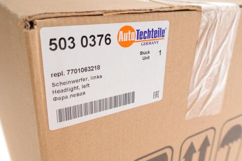 Фара (L) Renault Megane 06-09