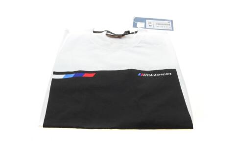Футболка мужская BMW M Motorsport (S) (белая) Футболка мужская BMW M Motorsport (S) (белая)