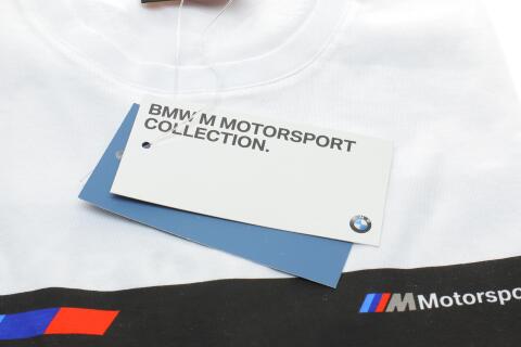 Футболка мужская BMW M Motorsport (XL) (белая)