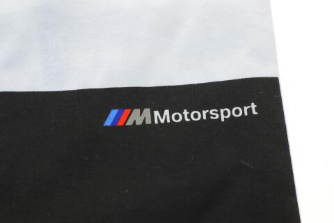 Футболка мужская BMW M Motorsport (XL) (белая)