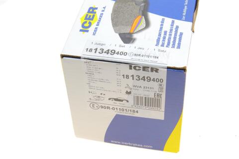 (заміна на 181349-071) Колодки гальмівні (передні) Audi A3/Skoda Fabia/Octavia 96-13/VW Caddy 04-15/Golf 97- (+датчик) (заміна на 181349-071) Колодки гальмівні (передні) Audi A3/Skoda Fabia/Octavia 96-13/VW Caddy 04-15/Golf 97- (+датчик)