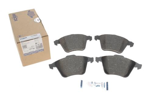 Колодки гальмівні (передні) Ford Focus/Mazda 3/Volvo C30/C70/S40/V50/Opel Vectra C 05-14/V40 12-