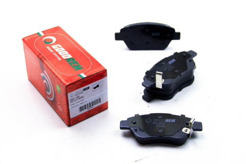 Гальмівні колодки пер. Doblo 01- (Bosch) (123x53.3x18)