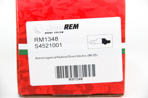 Тормозные колодки зад. Astra/Leganza/Nubira/Orion/Vectra (96-05)