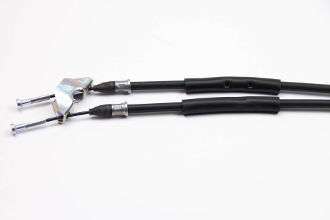 Трос ручного гальма зад. Astra G 98- (диск) (1593/1400x2) (Bosch)