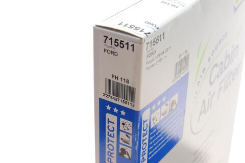 Фильтр салона Ford Focus II/Volvo C30/C70 II/S40 II/V50 04-13 (угольный) Фильтр салона Ford Focus II/Volvo C30/C70 II/S40 II/V50 04-13 (угольный)