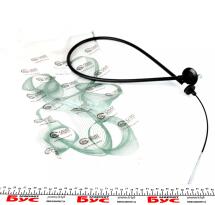 Трос сцепления Fiat J5 81-/Citroen C 25 83- (1200/838 мм)