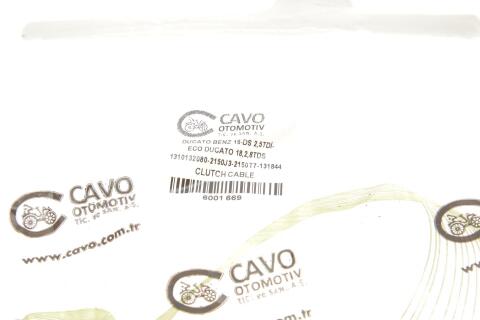 Трос зчеплення Fiat Ducato/Citroen Jumper/Peugeot Boxer 1.9-2.5d -02 (1090/555 мм)