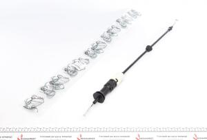 Трос зчеплення VW Caddy II 1.6/1.9 95- (860/635 мм) (дизель)