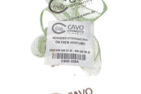 Шланг тормозной (передний) MB Vito (W639) 03-(553mm) (M10x1mm) Шланг тормозной (передний) MB Vito (W639) 03-(553mm) (M10x1mm)