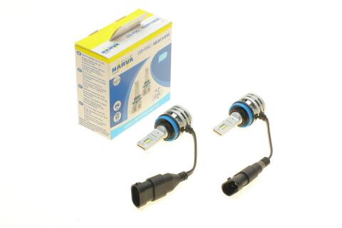 Автолампа H8/H11/H16 Fog 12/24V 24W PGJ19-1 Performance LED (к-кт 2 шт.) (6500K)