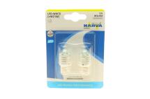 Автолампа W21W 12V 21W W3x16d (LED) (біла) (к-кт 2шт) (знято з вир-ва)