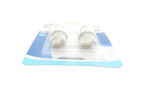 Автолампа W21W 12V 21W W3x16d (LED) (червона) (к-кт 2шт)