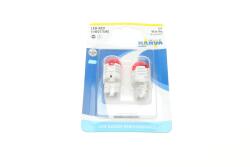 Автолампа W21/5W 12V 21/5W W3x16q (LED) (червона) (к-кт 2шт.)
