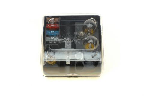 Комплект лампочок H1 12V (P21/4W,P21W ,R5W,C5W T4W + 4 запобіжника)