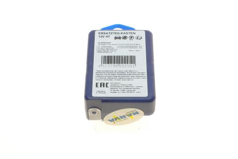 Комплект лампочок H7 12V PX26d ( P21W, PY21W, W5W, R5W,2 запобіжники)