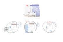 Кольца поршневые Audi 80/100/VW Passat 1.8-2.7 83-(81.00mm/STD) 1.5-1.75-3.0 = 8950370000