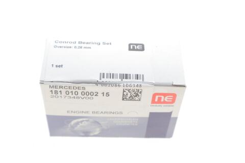 Вкладиші шатунні MB OM601/602/603 2.9TDI (+0.25) К-кт 2 шт. (1 цил) = 6110482500