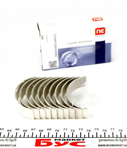 Вкладиші шатунні VW T5 2.5TDI (+0.25) = 6150692500