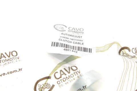 Трос зчеплення Fiat Scudo/Citroen Jumper/Peugeot Expert 2.0HDI 96-06 (1003/643 мм)