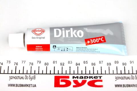 Герметик Dirko (-60°C +300°C) 70мл (серый) (заменено 036.164)