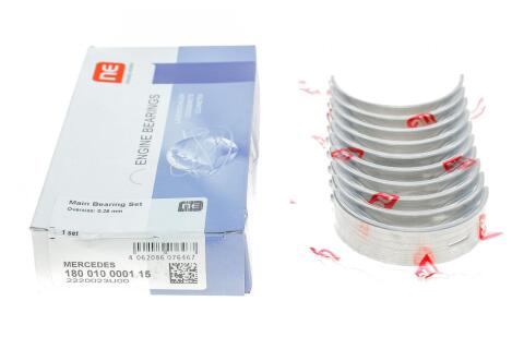 Вкладыши коренные MB 208 OM601 2.3D (+0.25) (60-1000-25) = 6010002500