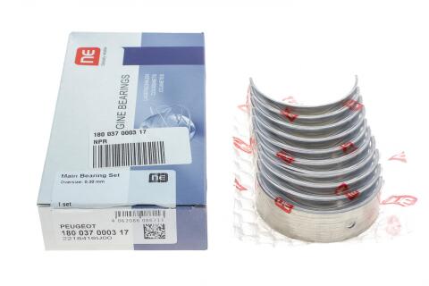 Вкладиші корінні Citroen Berlingo DW8 1.9D (+0.30) = 6037023000 Вкладиші корінні Citroen Berlingo DW8 1.9D (+0.30) = 6037023000