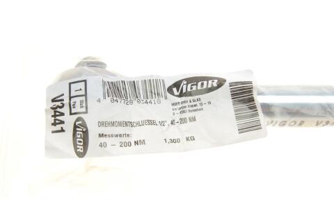 Ключ динамометричний 1/2" 40-200 Нм 540 мм Ключ динамометричний 1/2" 40-200 Нм 540 мм