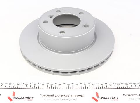 Диск гальмівний (передній) BMW 1 (E81/E87/F20/F21) 04-11 (284x22) (з покриттям) (вент.)