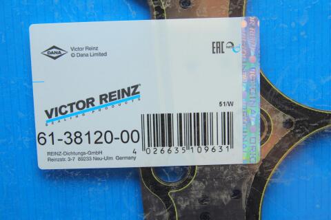 Прокладка ГБЦ BMW 3 (F30/F80)/5 (F10)/7 (F01-F04) 11-18 (1 метка) (1.45mm) N57 D30